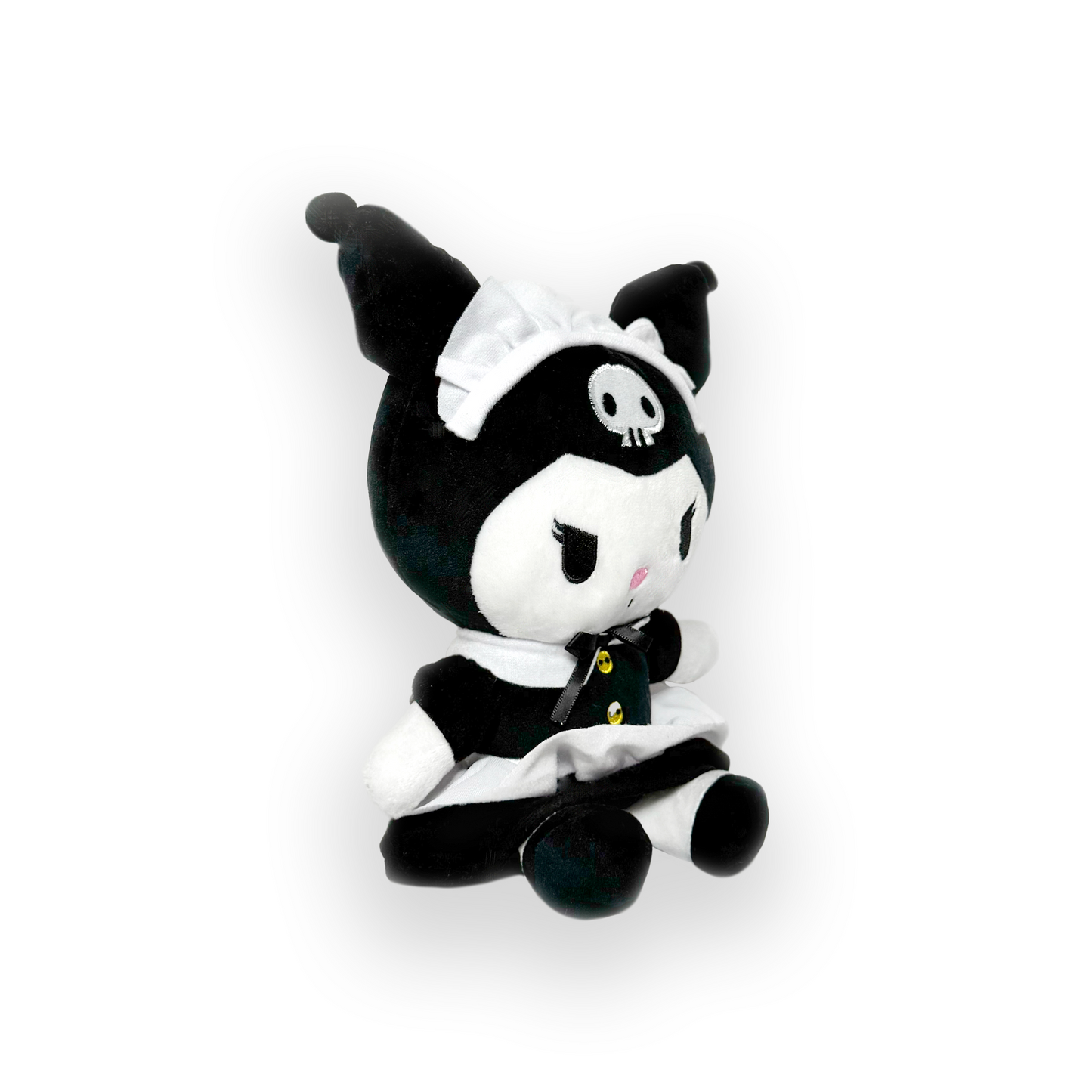 Kuromi 10" Sanrio Plush (Maid Costume Edition)