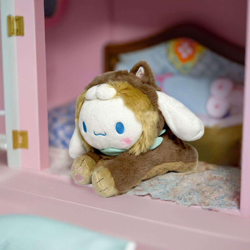 Cinnamoroll 11" Sanrio Plush (Brown Bear Costume Edition)