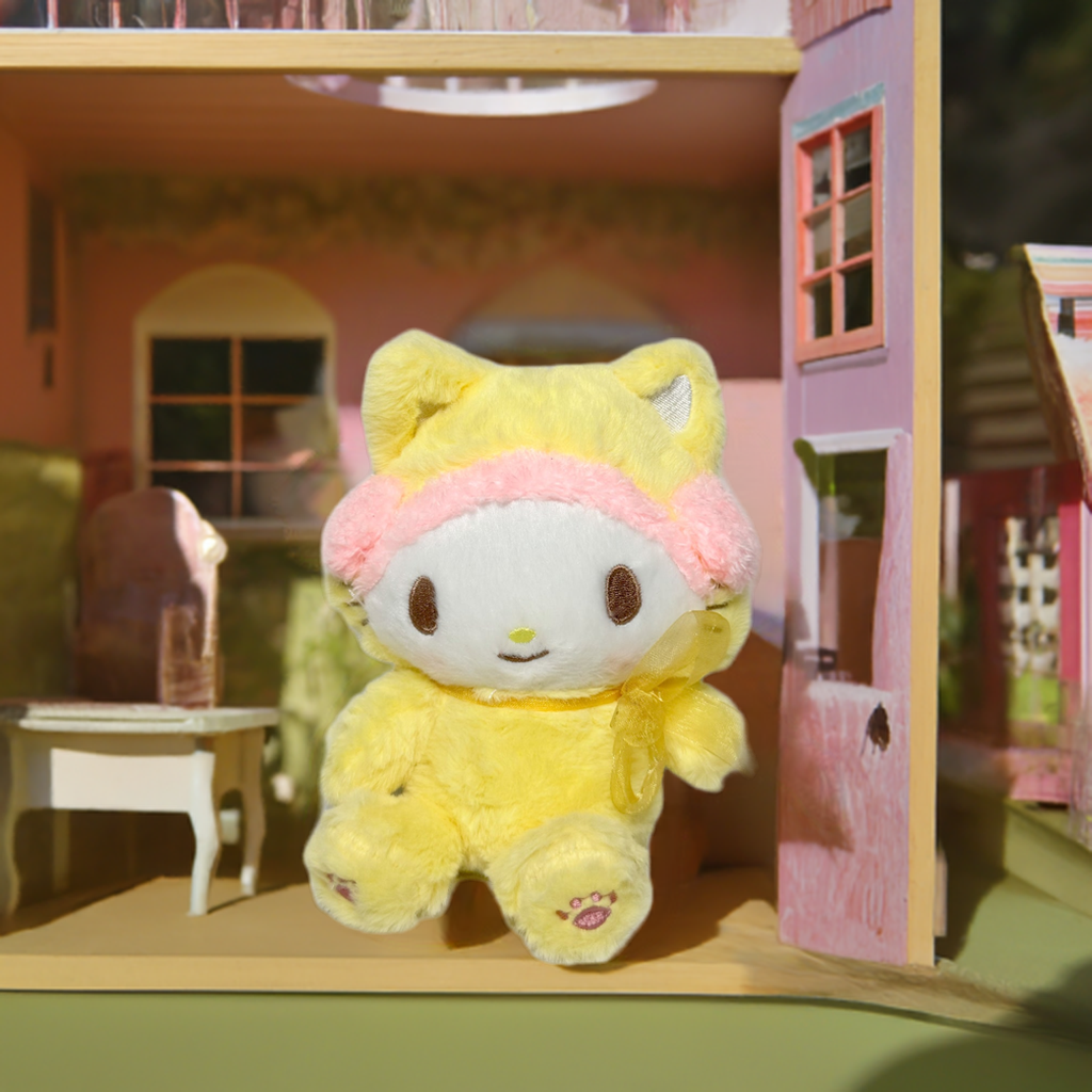 My Melody 8" Sanrio Plush (Yellow Cat Costume Edition)