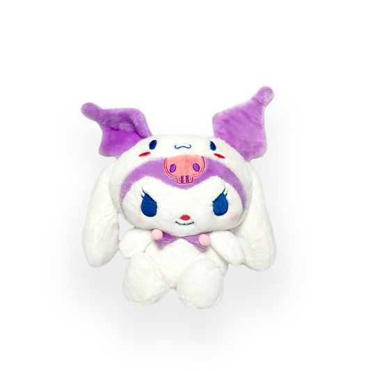 Kuromi x Cinnamoroll Cosplay 10" Sanrio Plush