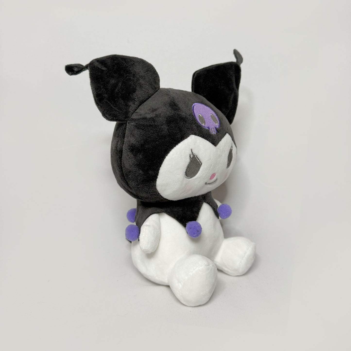 Kuromi 9" Sanrio Plush (Classic Dark Gray & Purple)